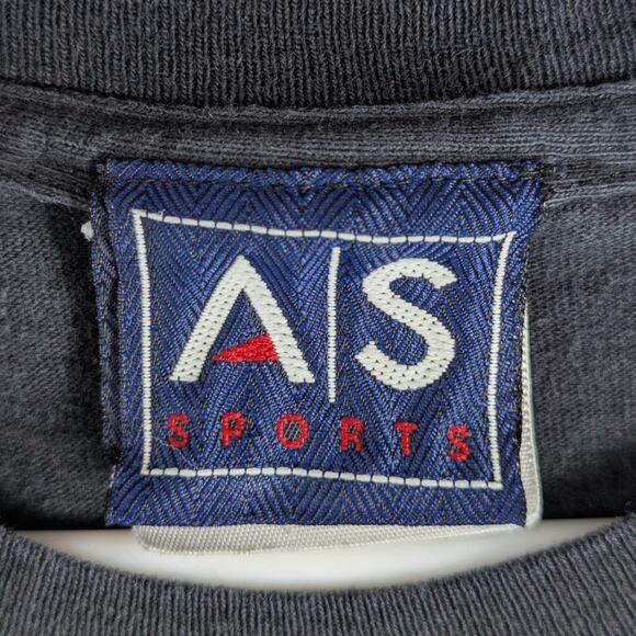 Georgia Tech Yellow Jackets XL Real Fans Wear Black T-Shirt AS Sports Cotton - Picture 3 of 5